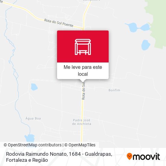 Rodovia Raimundo Nonato, 1684 - Gualdrapas mapa