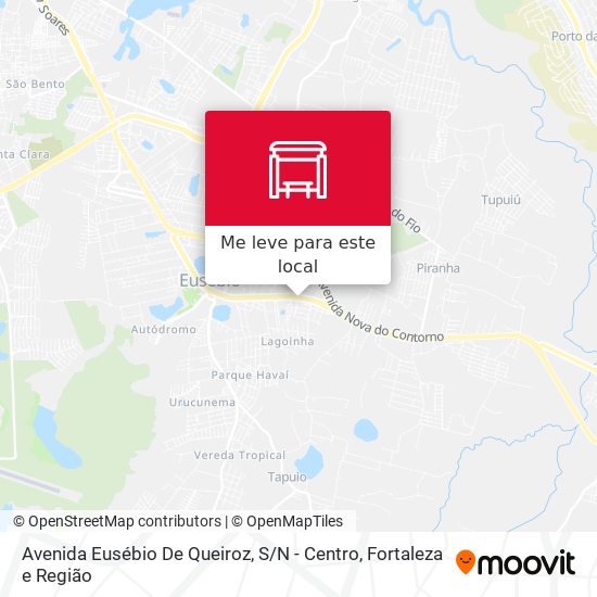 Avenida Eusébio De Queiroz, S / N - Centro mapa