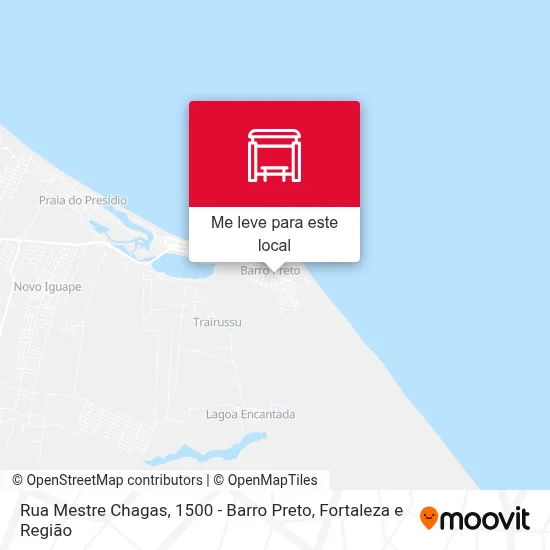 Rua Mestre Chagas, 1500 - Barro Preto mapa