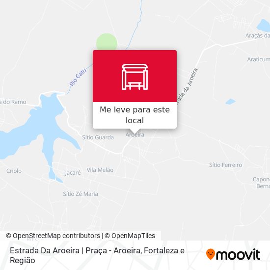 Estrada Da Aroeira | Praça - Aroeira mapa