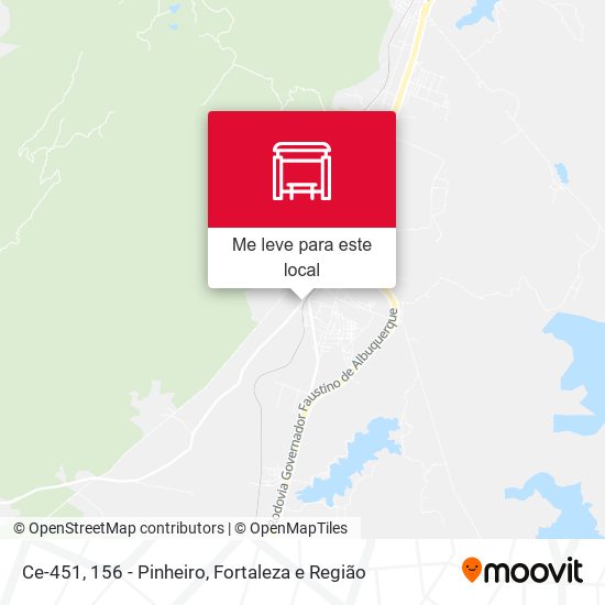 Ce-451, 156 - Pinheiro mapa