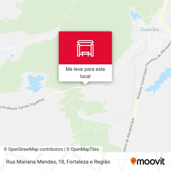 Rua Mariana Mendes, 18 mapa