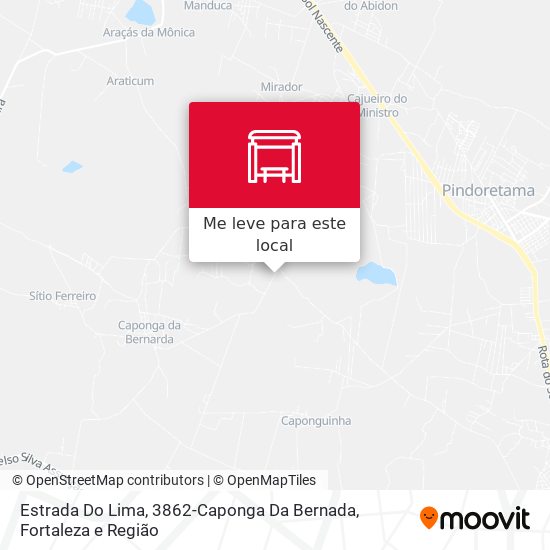 Estrada Do Lima, 3862-Caponga Da Bernada mapa