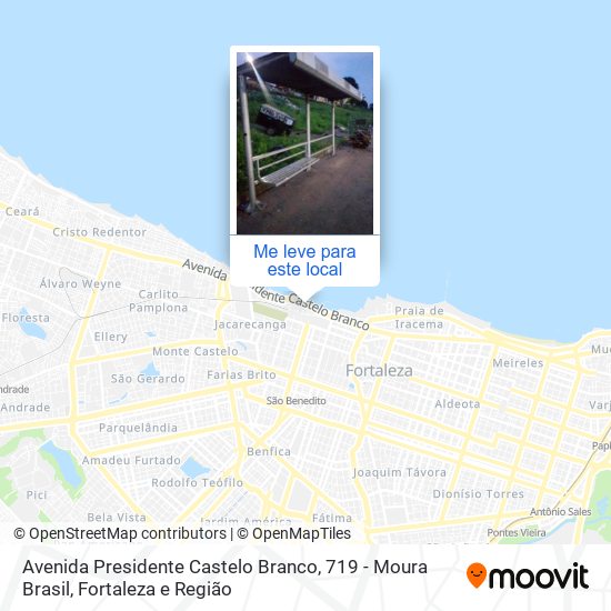 Avenida Presidente Castelo Branco, 719 - Moura Brasil mapa