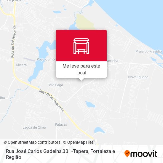 Rua José Carlos Gadelha,331-Tapera mapa