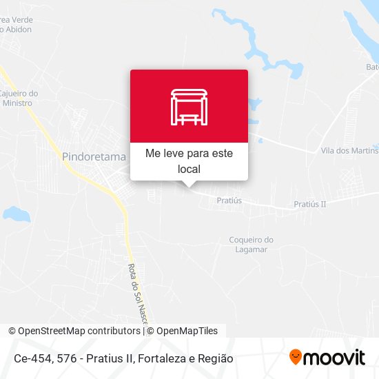 Ce-454, 576 - Pratius II mapa