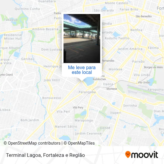 Terminal Lagoa mapa