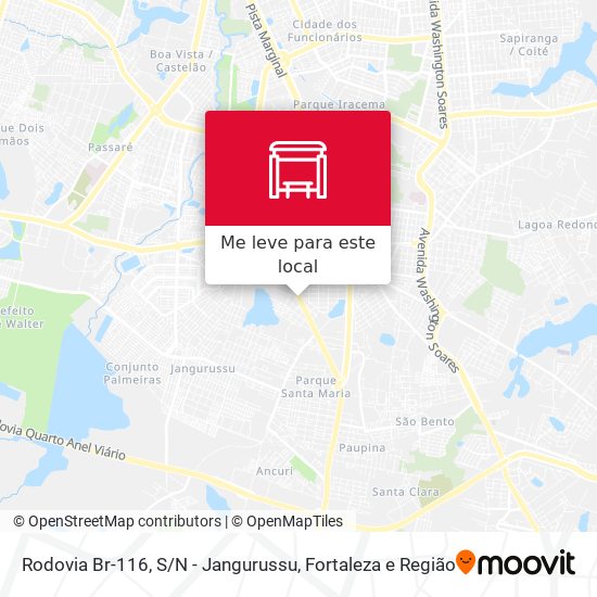 Rodovia Br-116, S / N - Jangurussu mapa