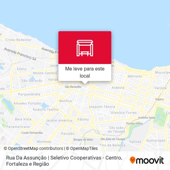 Rua Da Assunção | Seletivo Cooperativas - Centro mapa