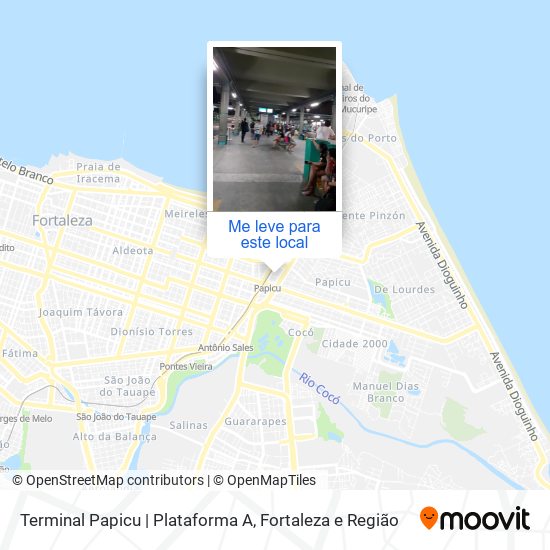 Terminal Papicu | Plataforma A mapa