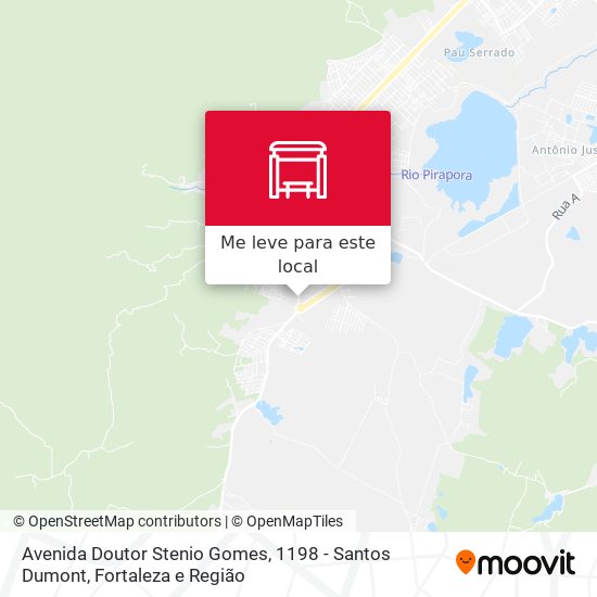 Avenida Doutor Stenio Gomes, 1198 - Santos Dumont mapa