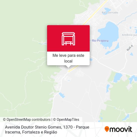 Avenida Doutor Stenio Gomes, 1370 - Parque Iracema mapa