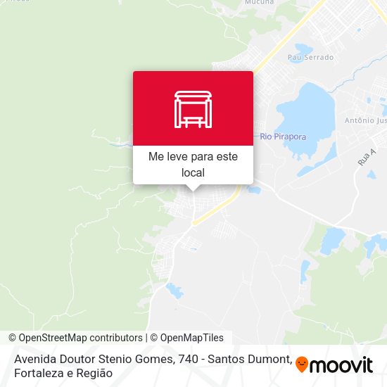 Avenida Doutor Stenio Gomes, 740 - Santos Dumont mapa