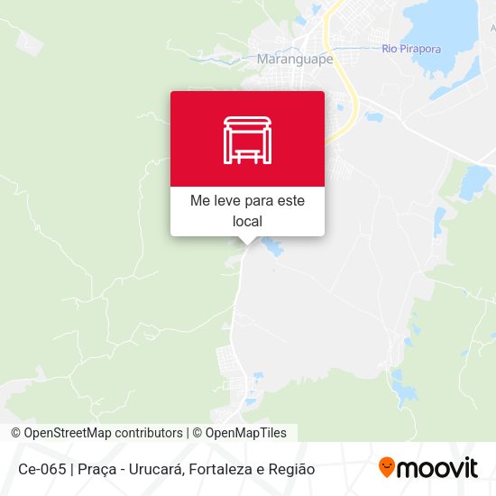 Ce-065 | Praça - Urucará mapa