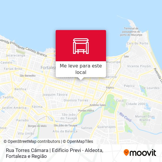 Rua Torres Câmara | Edifício Previ - Aldeota mapa