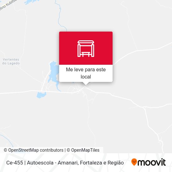 Ce-455 | Autoescola - Amanari mapa