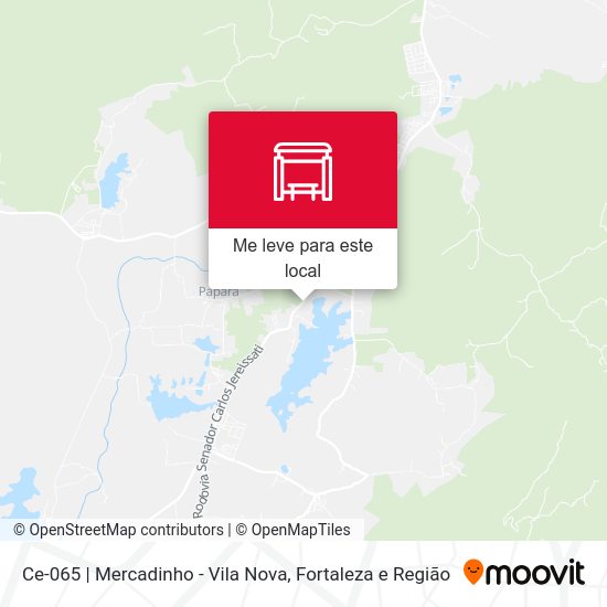 Ce-065 | Mercadinho - Vila Nova mapa