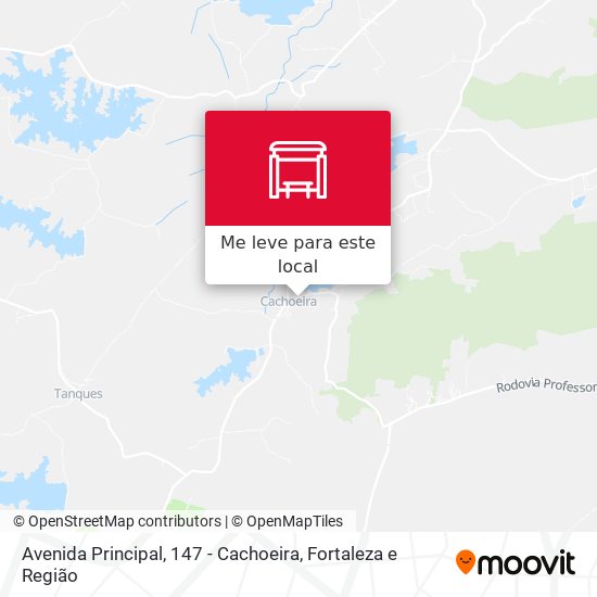 Avenida Principal, 147 - Cachoeira mapa