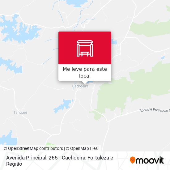 Avenida Principal, 265 - Cachoeira mapa