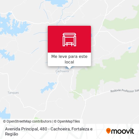 Avenida Principal, 480 - Cachoeira mapa