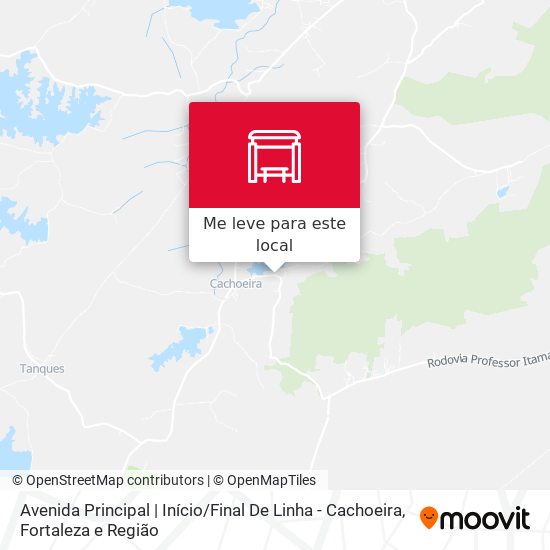 Avenida Principal | Início / Final De Linha - Cachoeira mapa