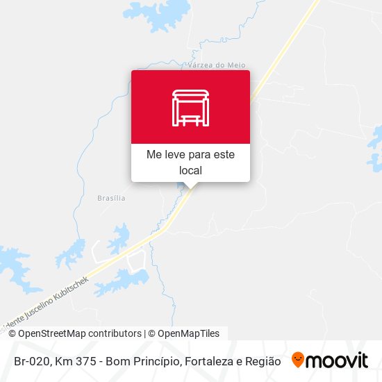 Br-020, Km 375 - Bom Princípio mapa