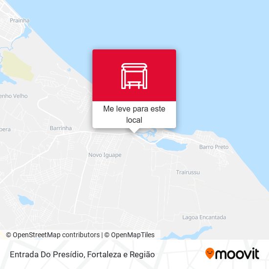 Entrada Do Presídio mapa