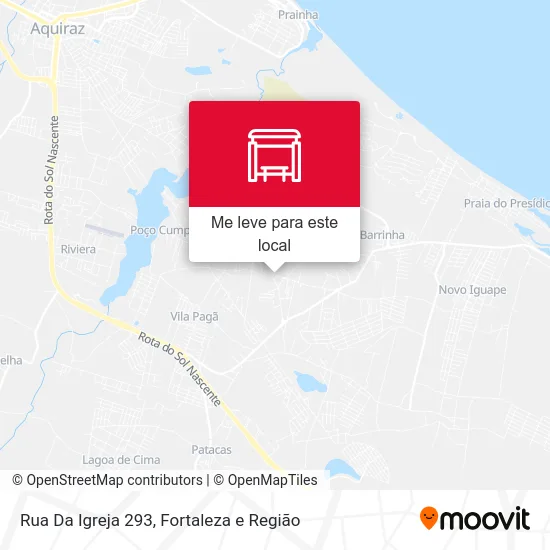 Rua Da Igreja 293 mapa