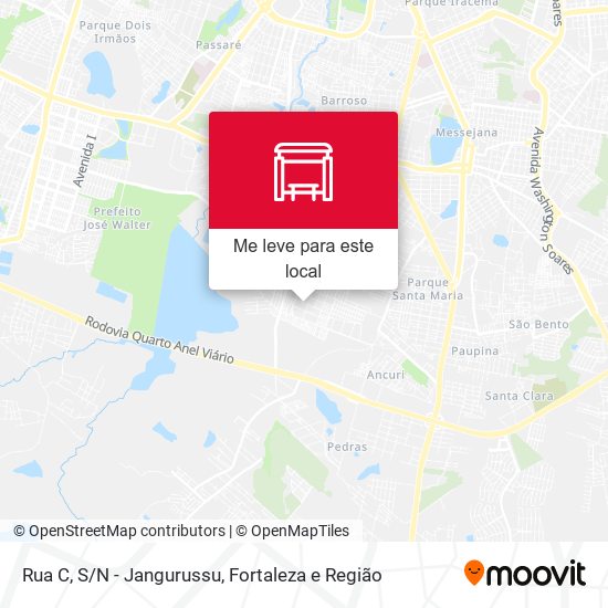 Rua C, S/N - Jangurussu mapa