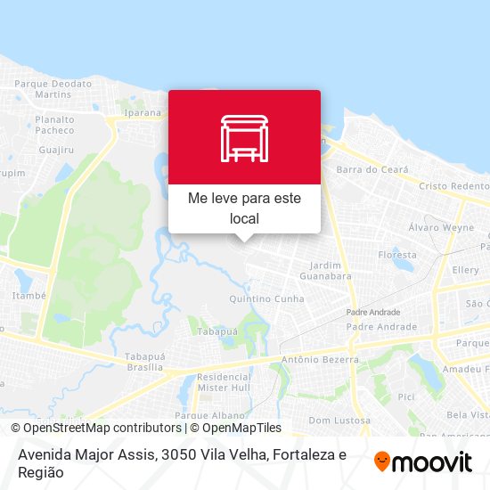 Avenida Major Assis, 3050 Vila Velha mapa