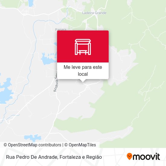 Rua Pedro De Andrade mapa
