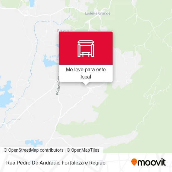 Rua Pedro De Andrade mapa