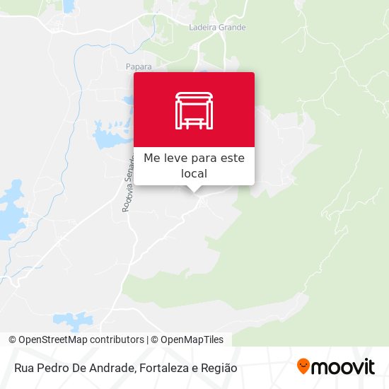 Rua Pedro De Andrade mapa