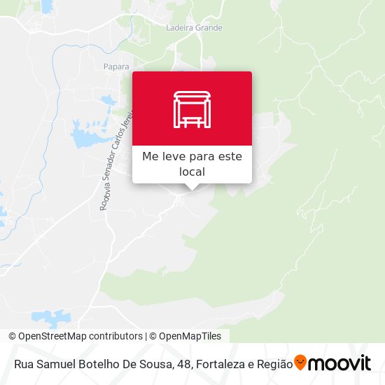Rua Samuel Botelho De Sousa, 48 mapa