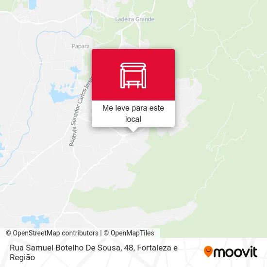 Rua Samuel Botelho De Sousa, 48 mapa