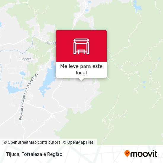 Tijuca mapa