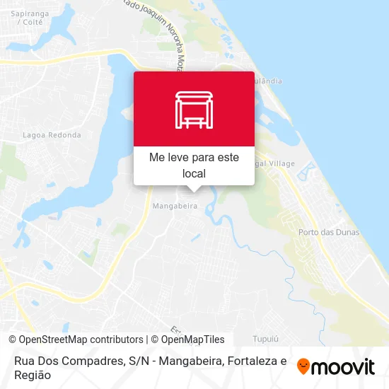 Rua Dos Compadres, S / N - Mangabeira mapa
