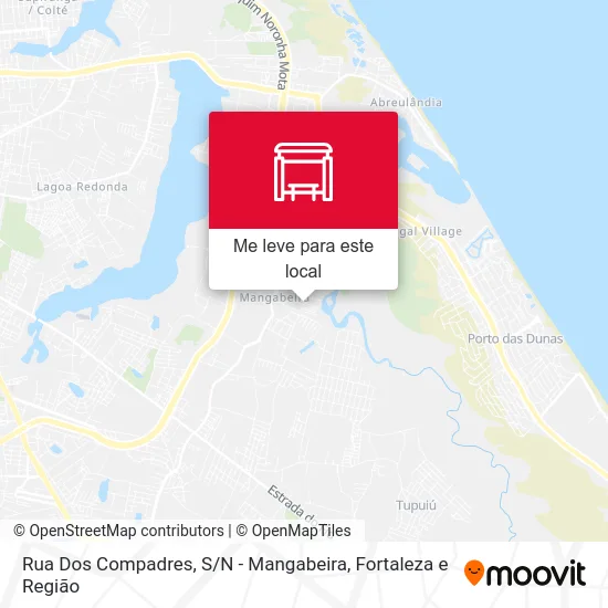 Rua Dos Compadres, S / N - Mangabeira mapa