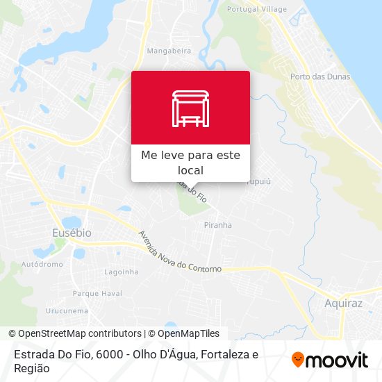 Estrada Do Fio, 6000 - Olho D'Água mapa