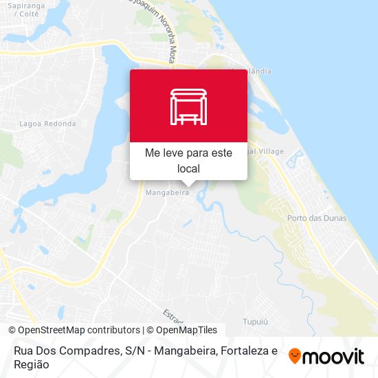 Rua Dos Compadres, S / N - Mangabeira mapa