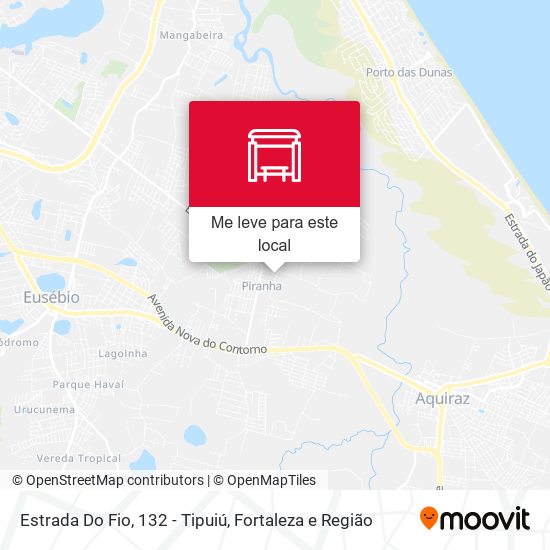 Estrada Do Fio, 132 - Tipuiú mapa
