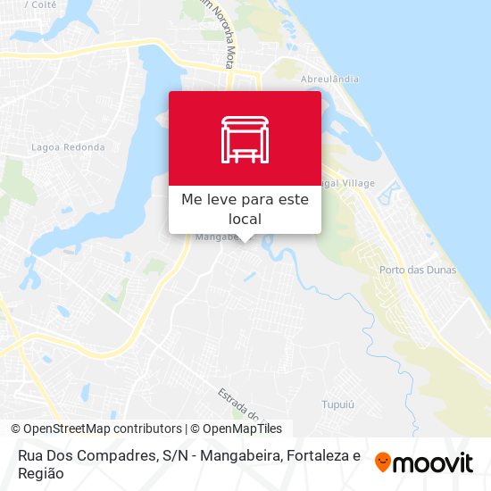 Rua Dos Compadres, S / N - Mangabeira mapa