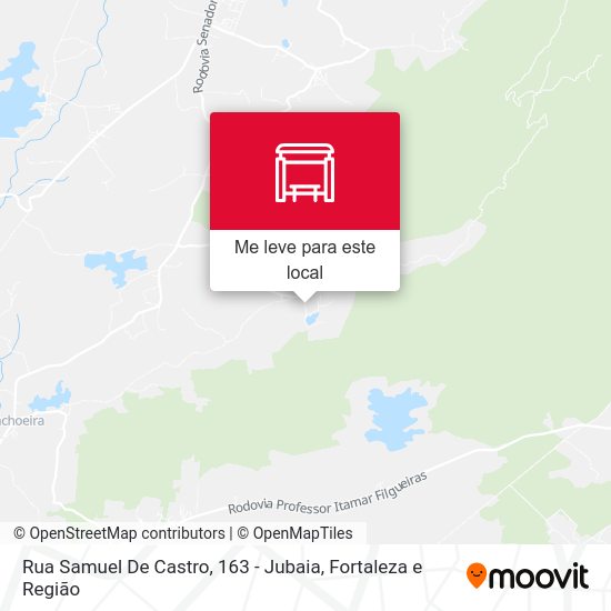 Rua Samuel De Castro, 163 - Jubaia mapa