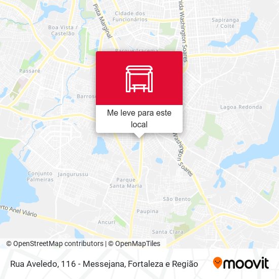 Rua Aveledo, 116 - Messejana mapa