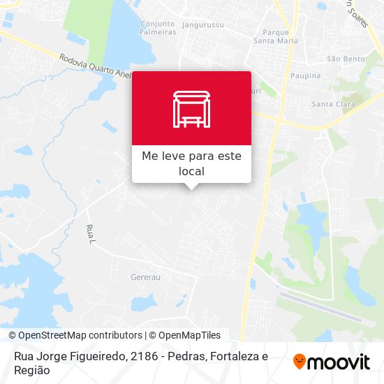 Rua Jorge Figueiredo, 2186 - Pedras mapa