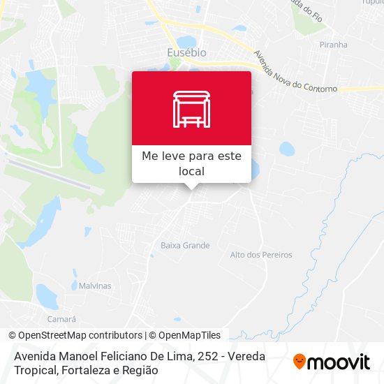 Avenida Manoel Feliciano De Lima, 252 - Vereda Tropical mapa