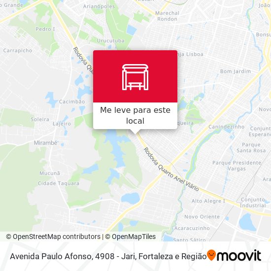 Avenida Paulo Afonso, 4908 - Jari mapa