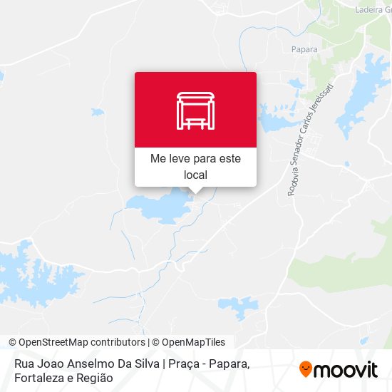 Rua Joao Anselmo Da Silva | Praça - Papara mapa