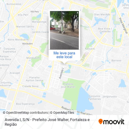 Avenida I, S / N - Prefeito José Walter mapa