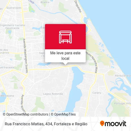 Rua Francisco Matias, 434 mapa